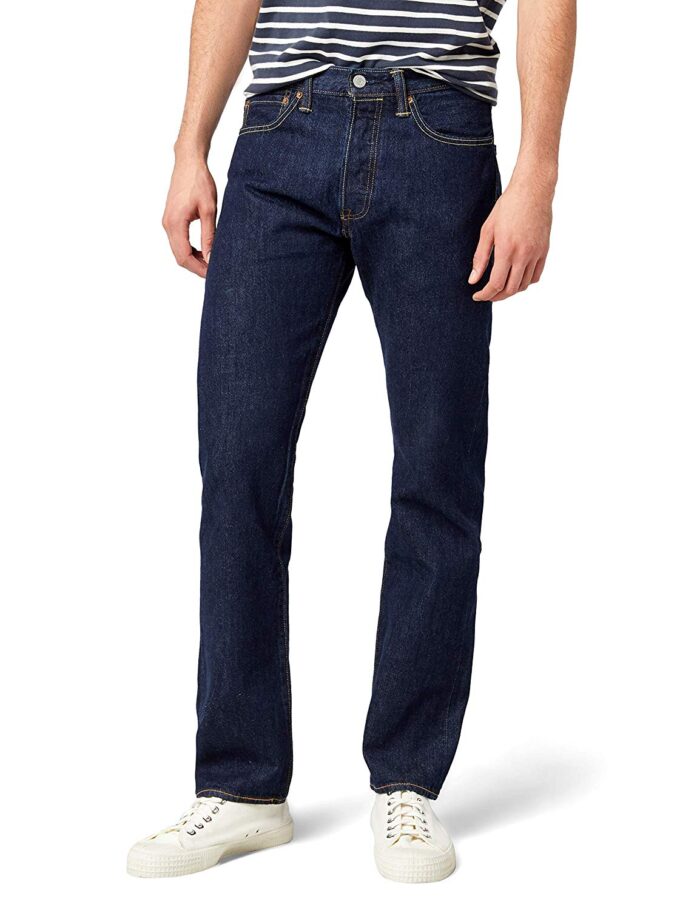Levi'S 501 Original Straight Fit, Jeans Uomo, Blu (Onewash 0101), W30/L32