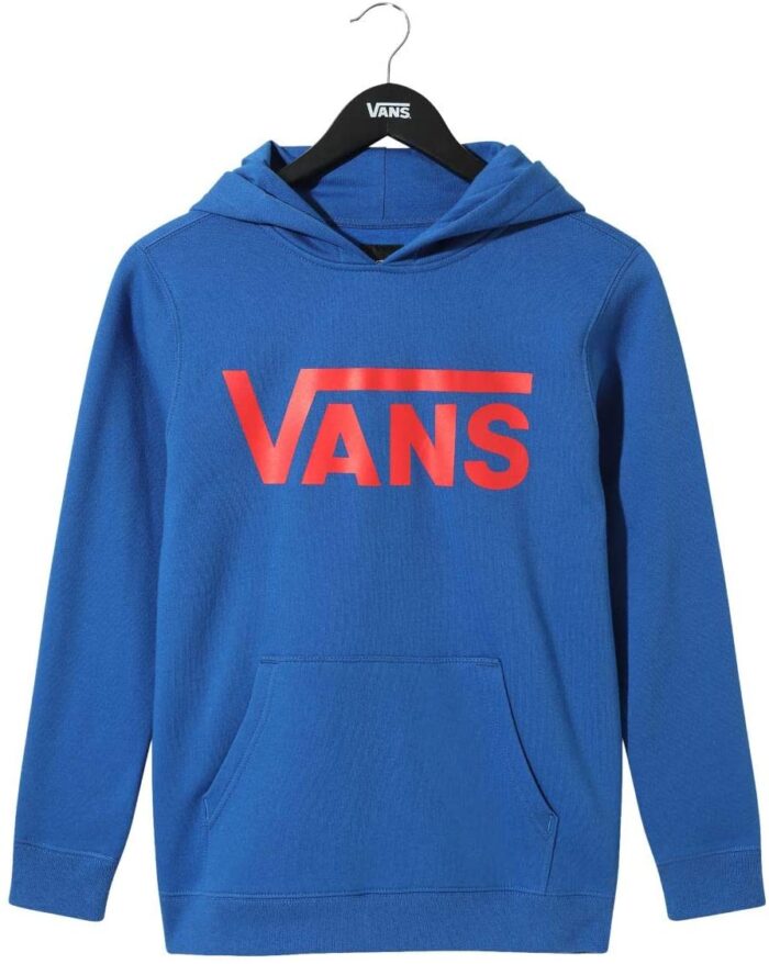 Vans Classic Po II Boys -Fall 2019-(VN0A45AGJ5D1) - True Blue/Racing Red - M