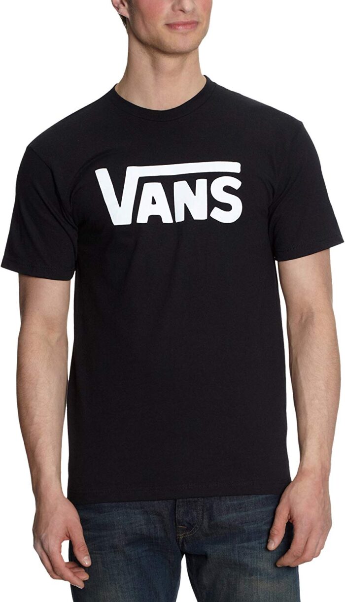 Vans Herren Classic Vggg T-Shirt, Schwarz (BLACK-WHITE Y28), L
