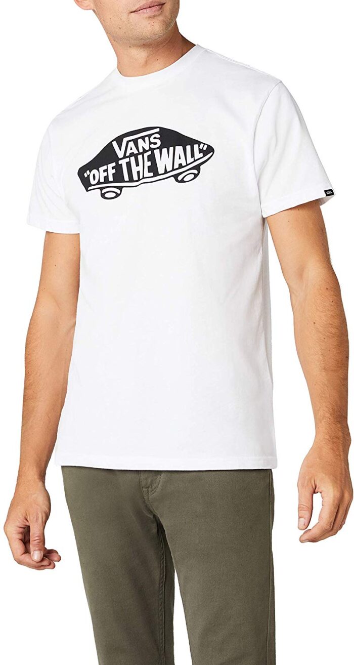 Vans Herren OTW T-Shirt, Weiß (WHITE-BLACK YB2), Medium