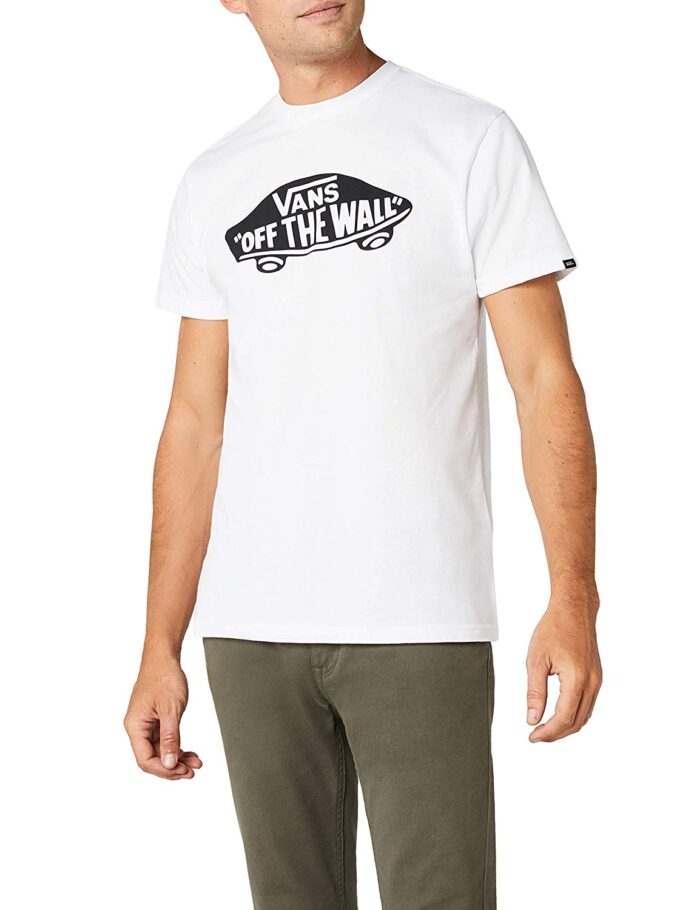 Vans Herren OTW T-Shirt, Weiß (WHITE-BLACK YB2), X-Small