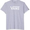 Vans Mn Classic T-Shirt, Grigio (Athletic Heather-White 1rq), Small Uomo