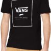 Vans Print Box T-Shirt, Black/White, M Uomo