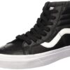 Vans U Sk8-Hi Reissue Leather, Sneaker Unisex Adulto, Nero (Premium Leather/Black), 38 Eu