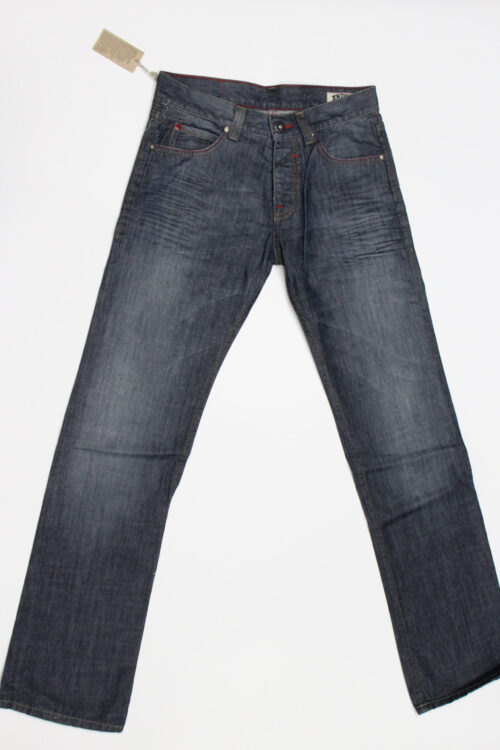 Jeans pantalone uomo rifle 90001-38NCR blu denim tg 31 (45) chiusura bottoni