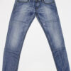 Jeans pantalone donna Construction Zero DIMEE SW610 1322 blu denim chiaro,elasticizzato, tg 30 (44) chiusura zip