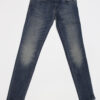 Jeans pantalone donna Construction Zero SAMELY SW611 2476 blu denim, elasticizzato, tg 26 (40) chiusura zip