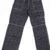 Jeans pantalone uomo rifle 80070-44E03 nero denim chiaro,elasticizzato tg 34 chiusura zip