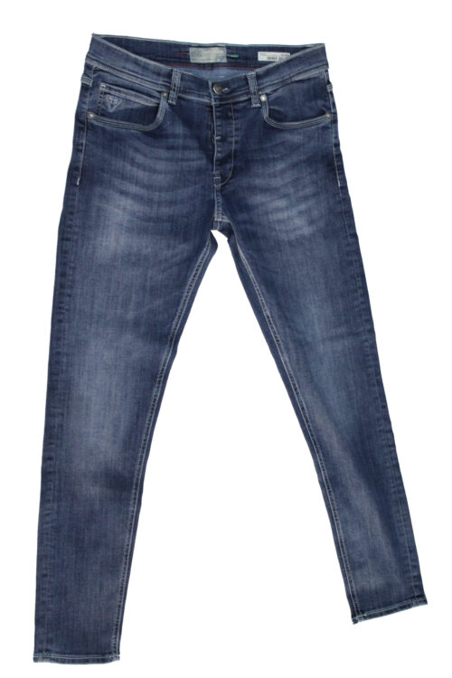 Fifty Four Jeans uomo Crank J30 R19  tg 34/48 blu denim stone washed