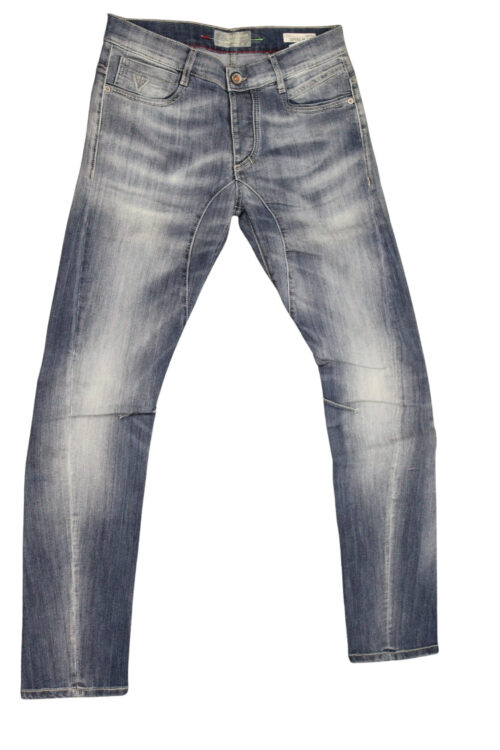 FIFTY FOUR jeans uomo Super Slim con bottoni art Dolan 00 J819 tg 29/43 Blu chiaro
