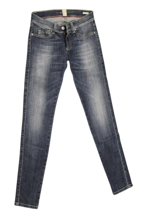 FIFTY FOUR jeans donna Super Skinny art Julia 00 J478 tg 28/42 Blu denim