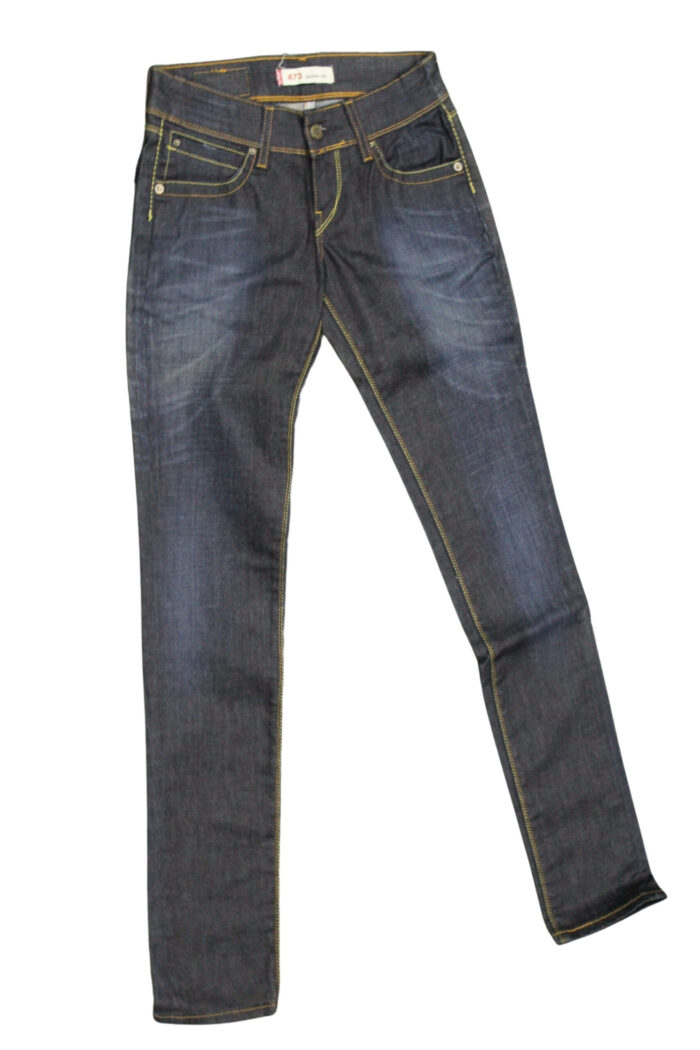 LEVIS jeans donna elasticizzato art 473.00.20 tg 26/40 Blu denim