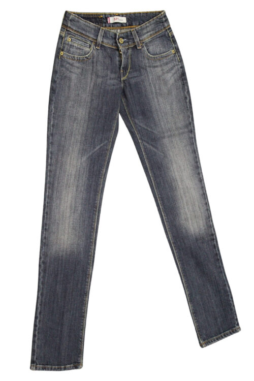 LEVIS jeans donna elasticizzato art 571.00.10 tg 26/40 Blu denim
