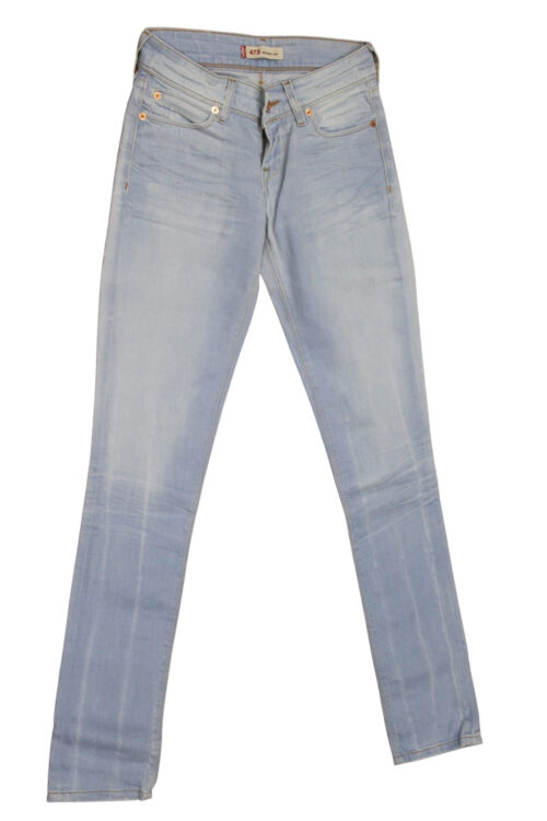 LEVIS jeans donna elasticizzato art 473.00.04 tg 27/41 Blu denim
