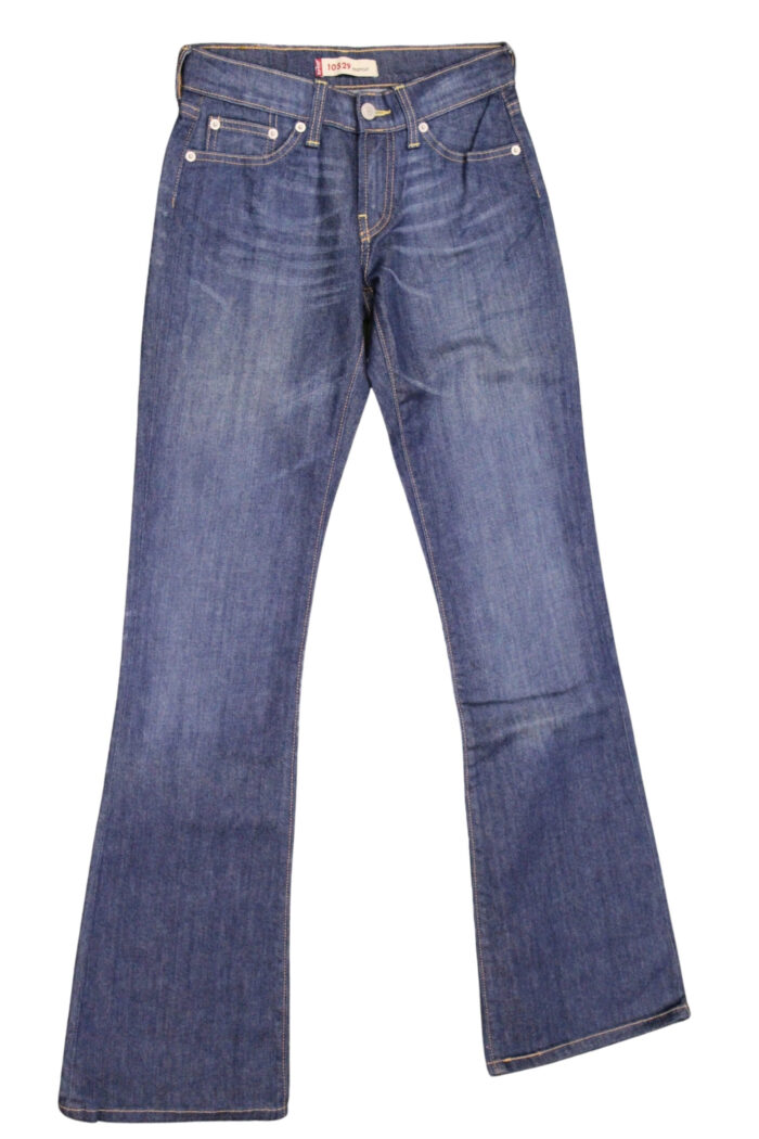 LEVIS jeans donna elasticizzato art 10529.00.01 tg 26/40 Blu denim