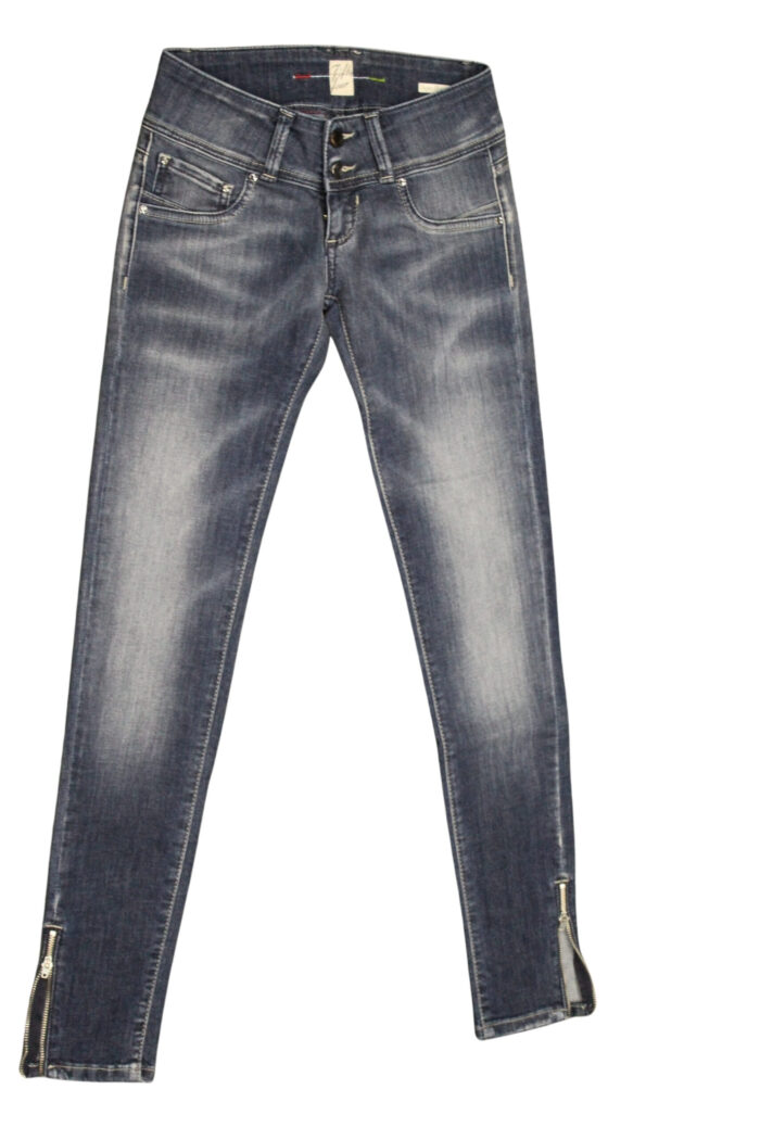 FIFTY FOUR jeans donna Super Skinny art Mayra 00 J478 tg 31/45 Blu denim