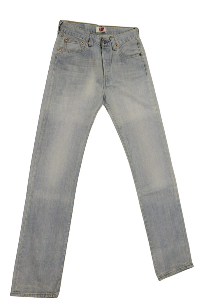 LEVIS jeans uomo vestibilità dritta art 501.04.64 tg 36/50 Blu chiaro