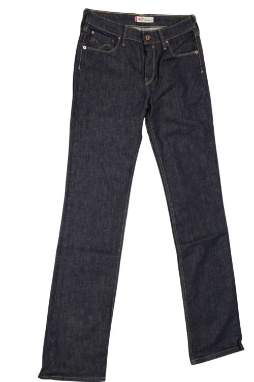 LEVIS jeans donna vestibilità dritta art 627.00.49 tg 29/43 Blu scuro