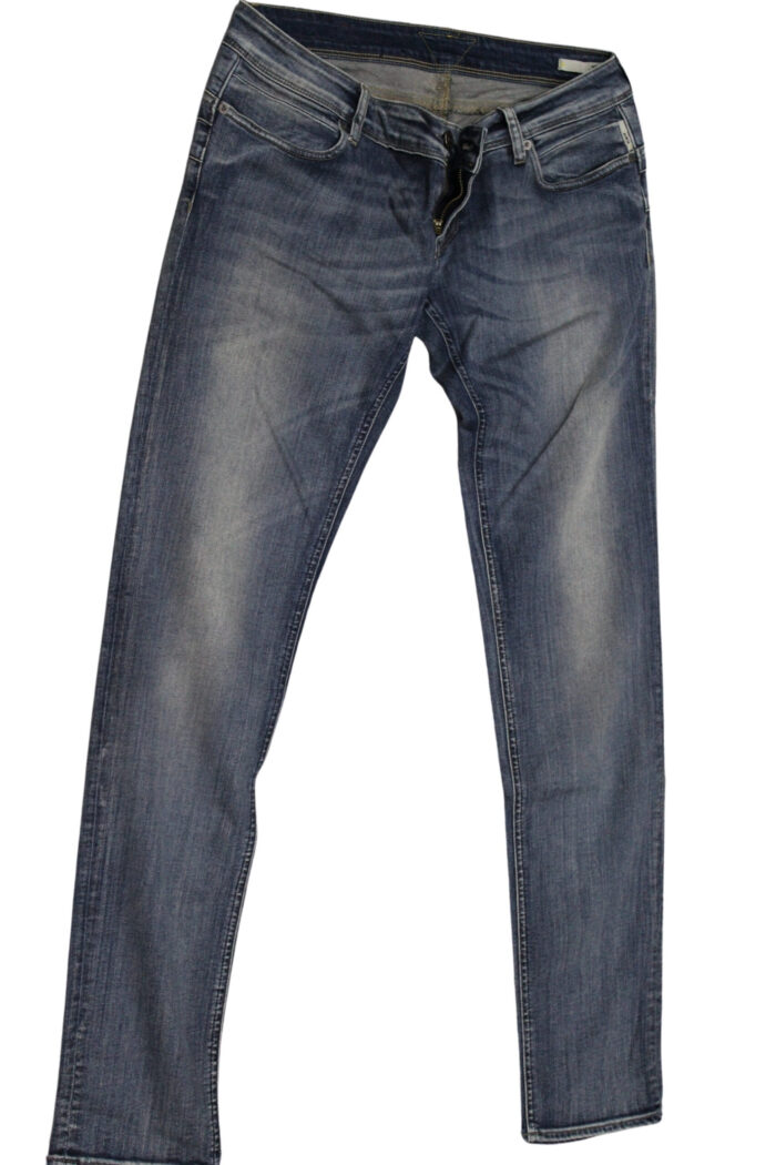 MELTIN POT jeans donna vestibilità skinny art MONIE D1586UK417 tg 32/46 Blu slavato