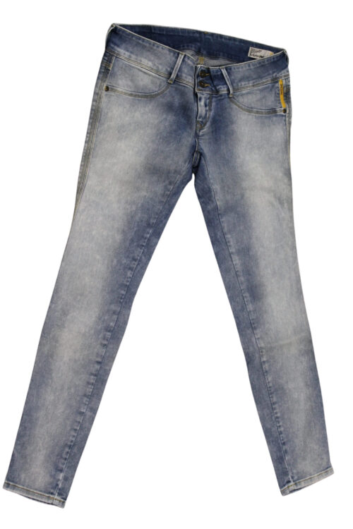 MELTIN POT jeans donna vestibilità super slim art MAILY D1280MU450 tg 30/44 Blu chiaro