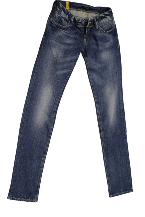 MELTIN POT jeans donna vestibilità Dritta art MONYKED1239UK425 tg 25/39 Blu slavato