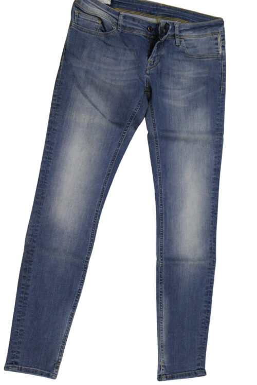 MELTIN POT jeans donna vestibilità slim art MARCELLED1586UK440 tg 32/46 Blu chiaro