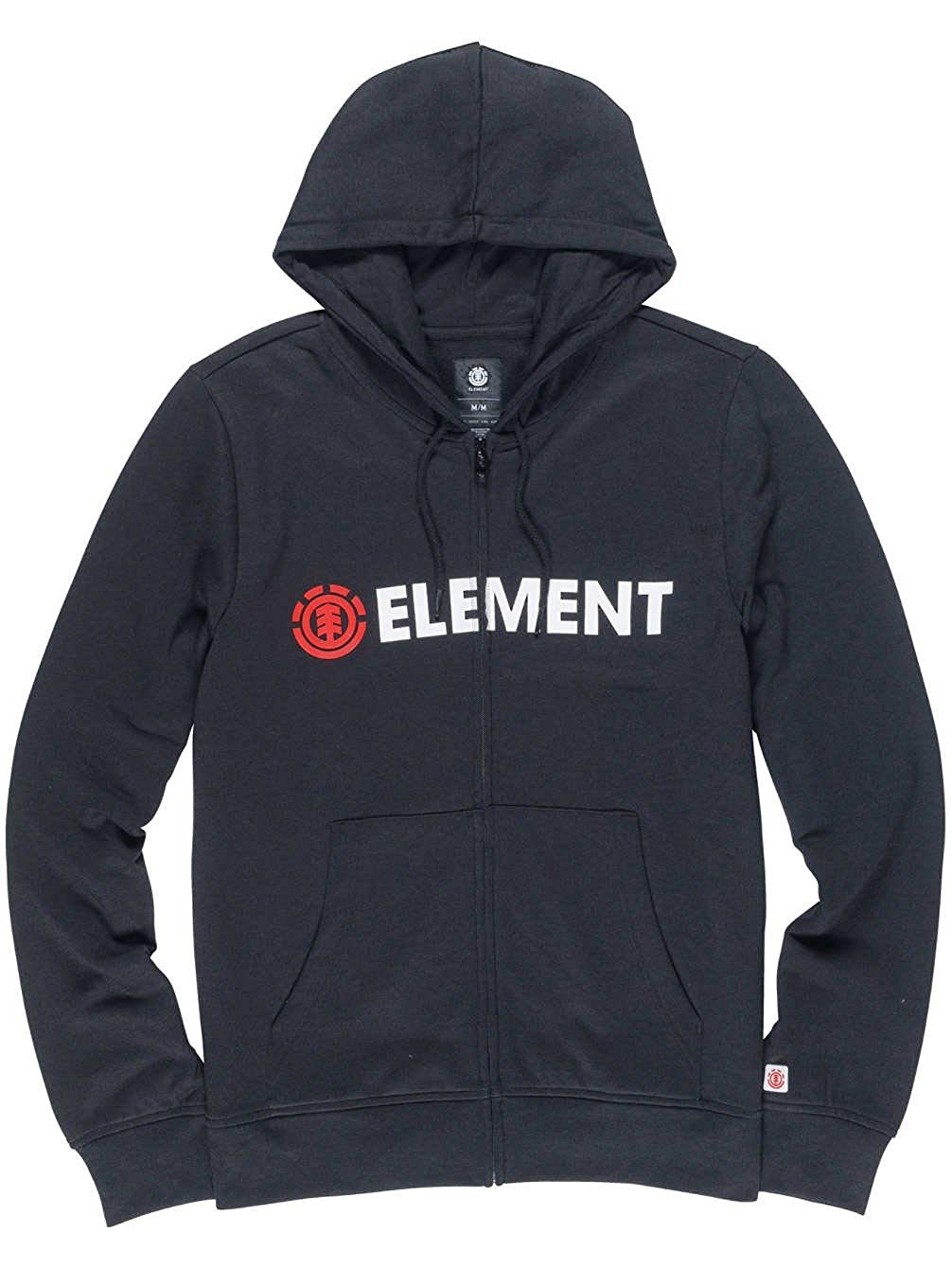 Element Uomo Blazin Felpa con Cappuccio/ Zip Hoodie Größe