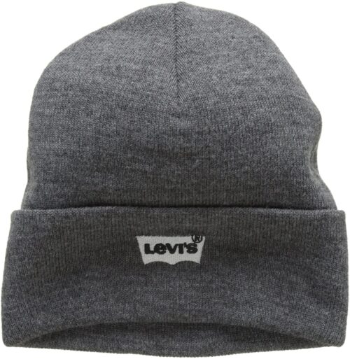 Levi's Batwing Embroidered Slouchy Beanie Cuffia