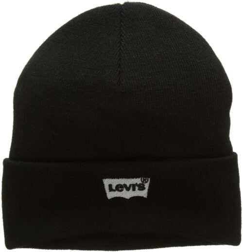 Levi's Batwing Embroidered Slouchy Beanie Cuffia