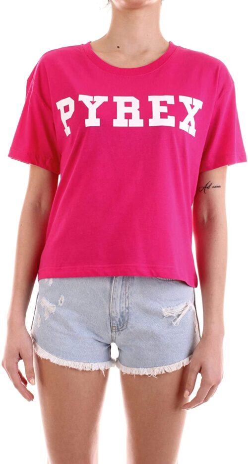 Pyrex 34222 T-Shirt Manica Corta Donna Fucsia M
