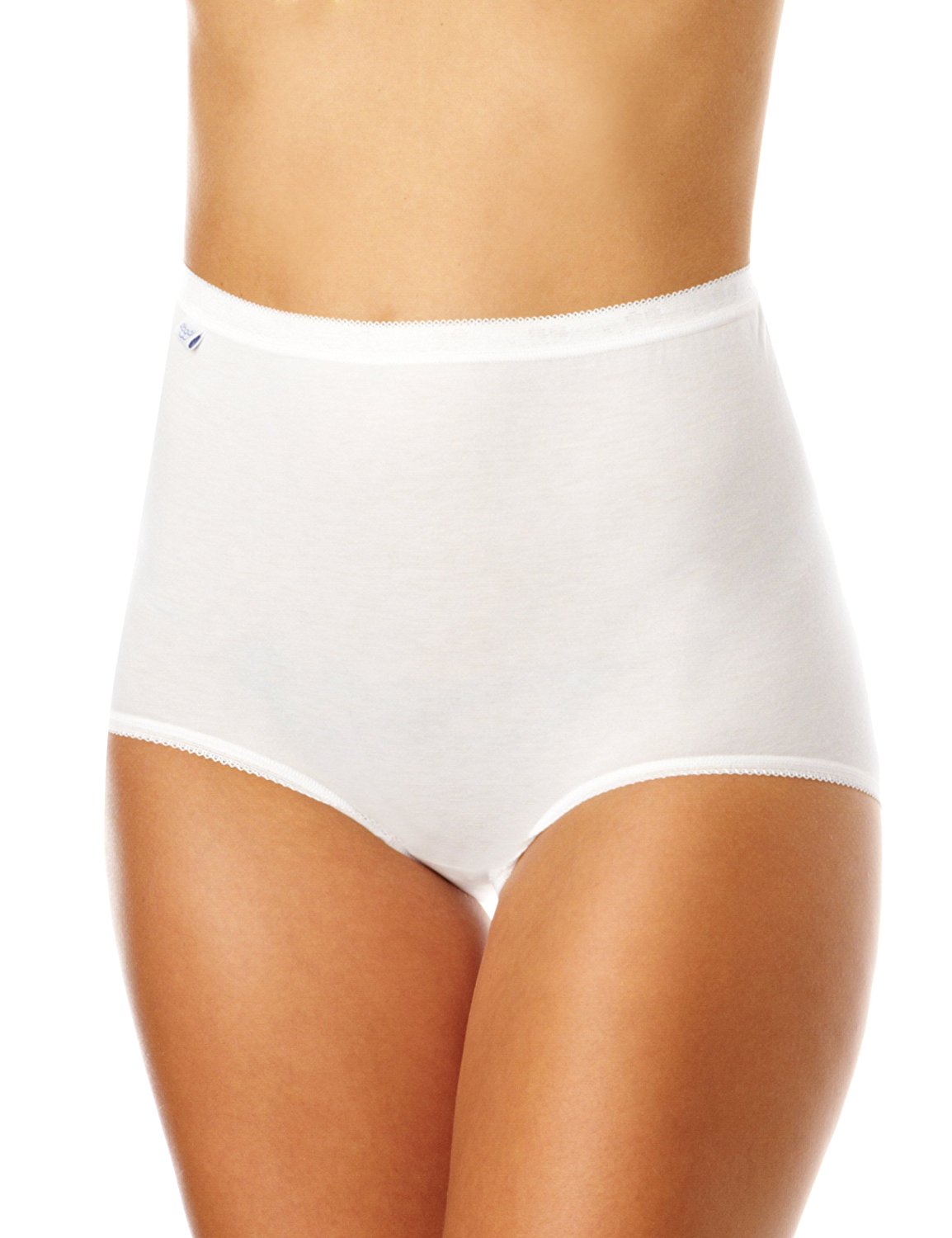 Sloggi Basic+ Slip Maxi-Mutande Donna Bianco 44