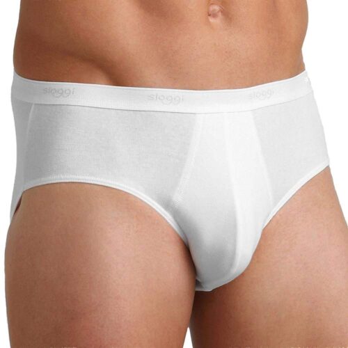 Sloggi - Mens Basic Midi - 2 Pack - White
