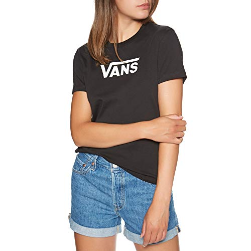 Vans Flying V Classic T-Shirt Donna Nero XS (X-Small)