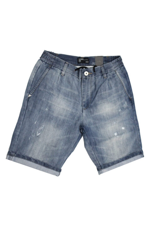 Trez Bermuda uomo mod Baz-1292 34/48 blu denim