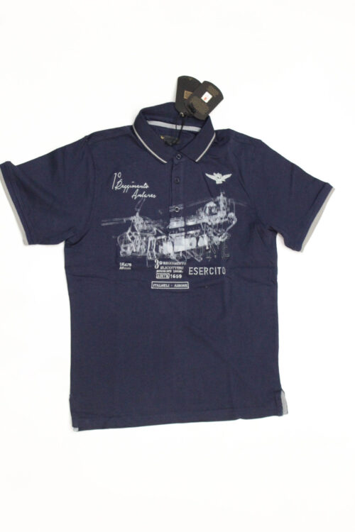 Esercito polo uomo S9F026-5581 tg XL Blu