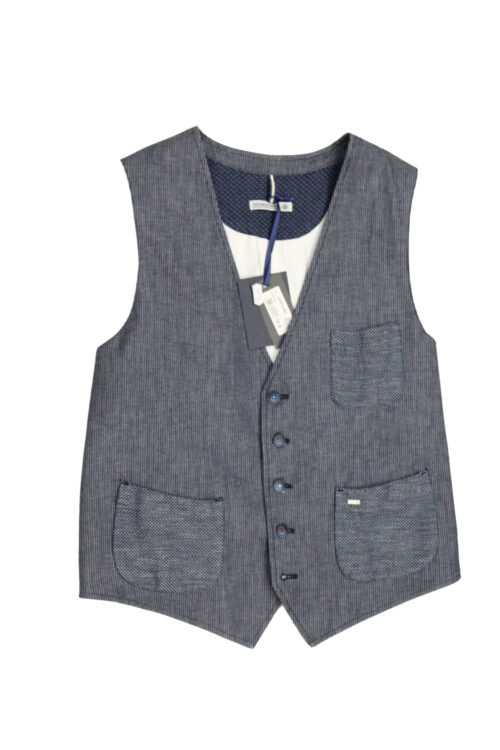 Double Eight Gilet uomo mod Vamp8 JE29 tg 52 Blu