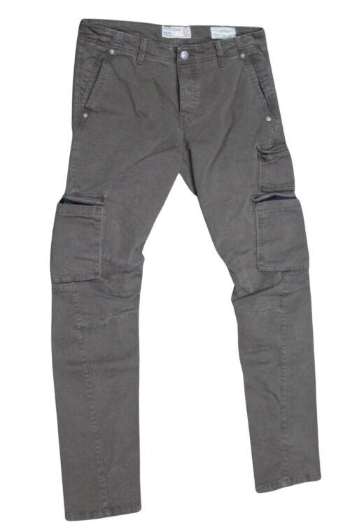 FIFTY FOUR pantalone uomo elasticizzato art Manik 00 C021 tg 32/46 Fango