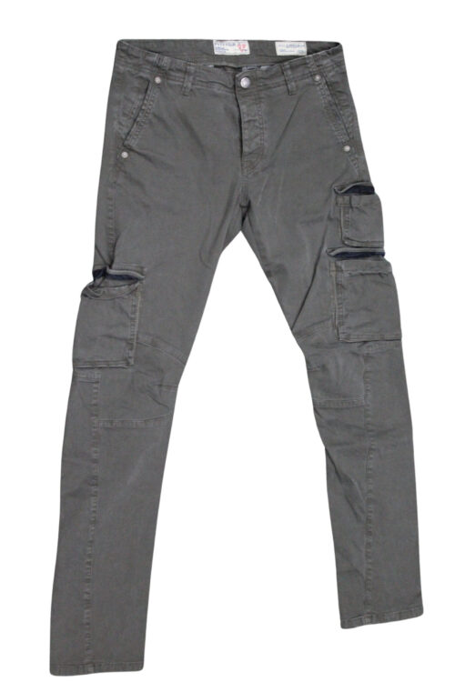 FIFTY FOUR pantalone uomo elasticizzato art Manik 00 C021 tg 32/46 Verde