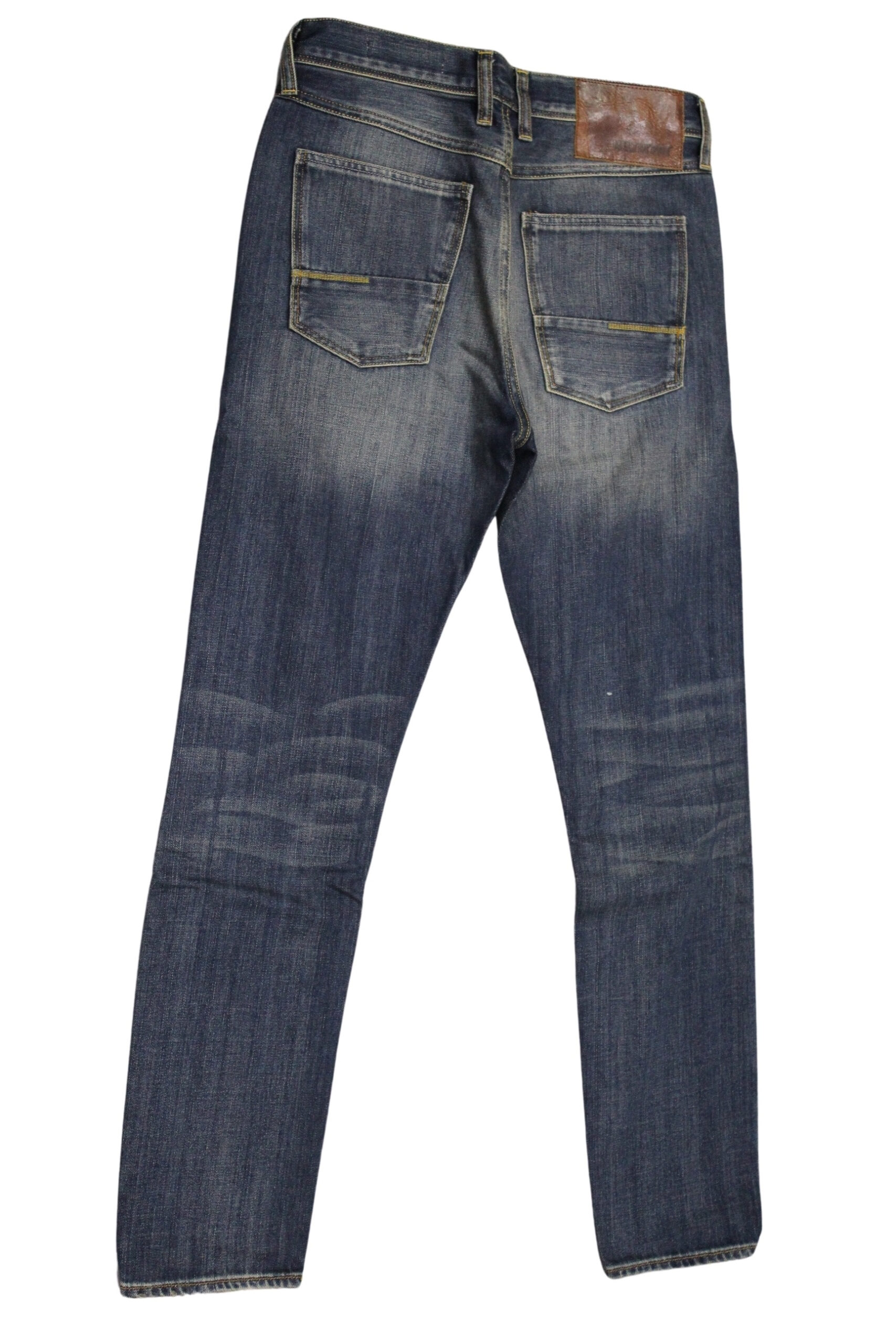 MELTIN POT jeans uomo cropped con bottoni art LEO D1190UD403 tg 29/43 Blu - immagine 2