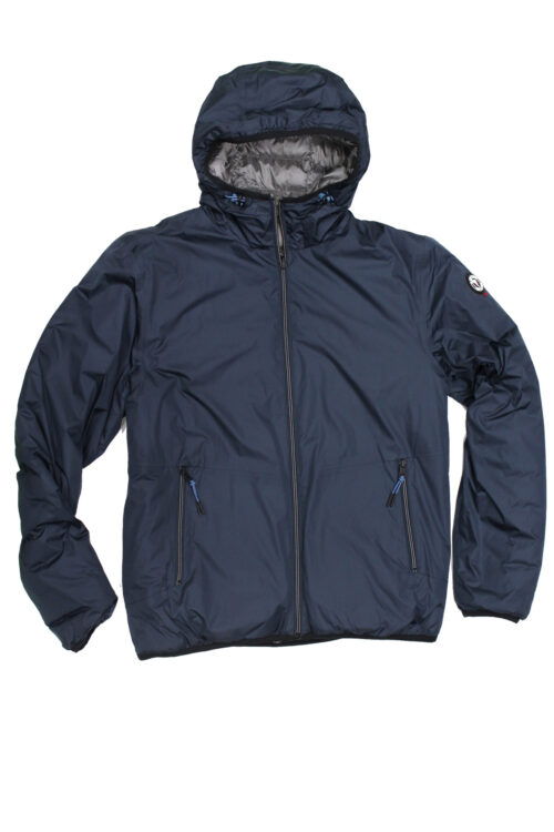 CAPE HORN Piumino Uomo Reversibile piuma d'oca mod Fuerte 51582 tg 48 Blu