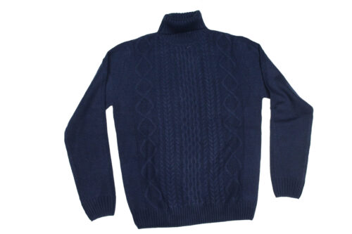 MILANO 1821 maglia uomo collo alto art 3201220 tg L Blu