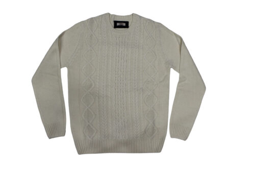 MILANO 1821 maglia uomo girocollo art 3202220 tg L Panna