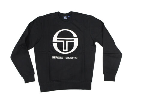 Sergio Tacchini Felpa uomo girocollo art 37703 tg M Nero