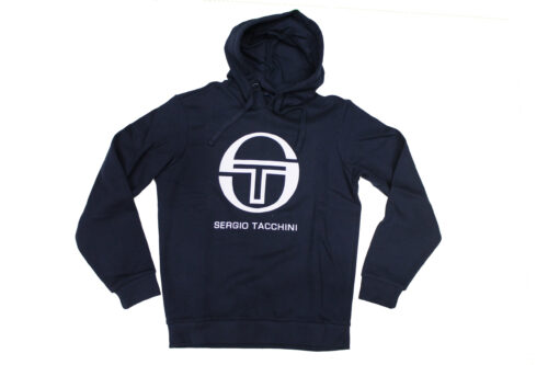 Sergio Tacchini Felpa uomo con cappuccio art 37704 tg L Blu