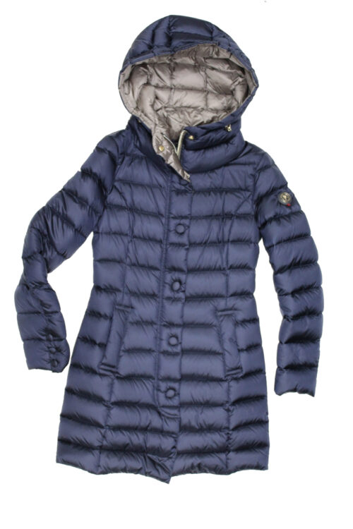 CAPE HORN Piumino Donna con cappuccio mod Blanca tg 40 Blu