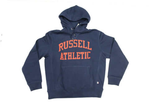 RUSSELL ATHLETIC felpa uomo con cappuccio art A7-062 tg S Blu