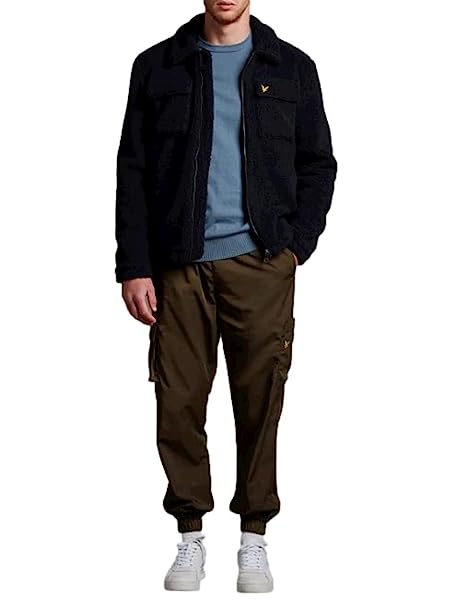 Lyle & Scott Maglione Uomo Cotton Crew Neck Jumper KN821V.W825 - immagine 2