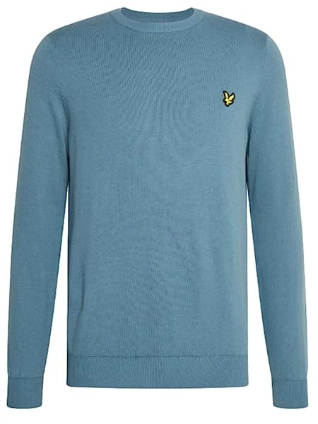 Lyle & Scott Maglione Uomo Cotton Crew Neck Jumper KN821V.W825 - immagine 5