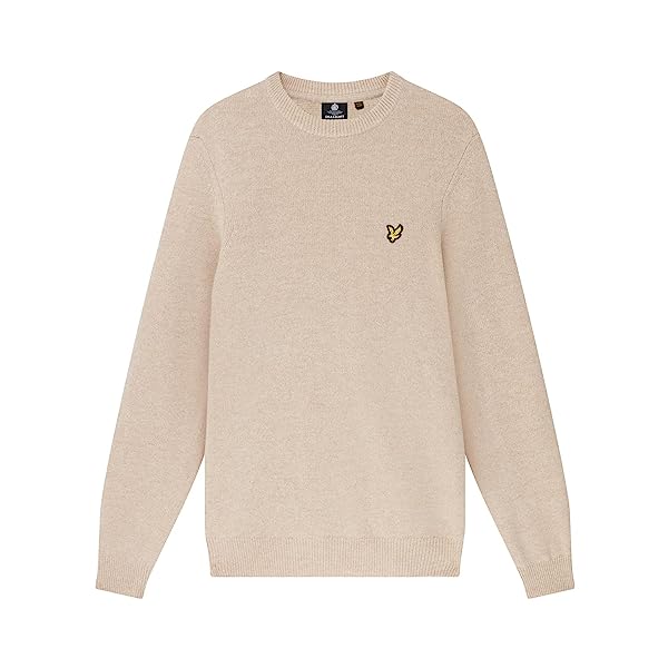 Lyle & Scott Uomo Maglione Girocollo in Misto Lana d'Agnello - immagine 3