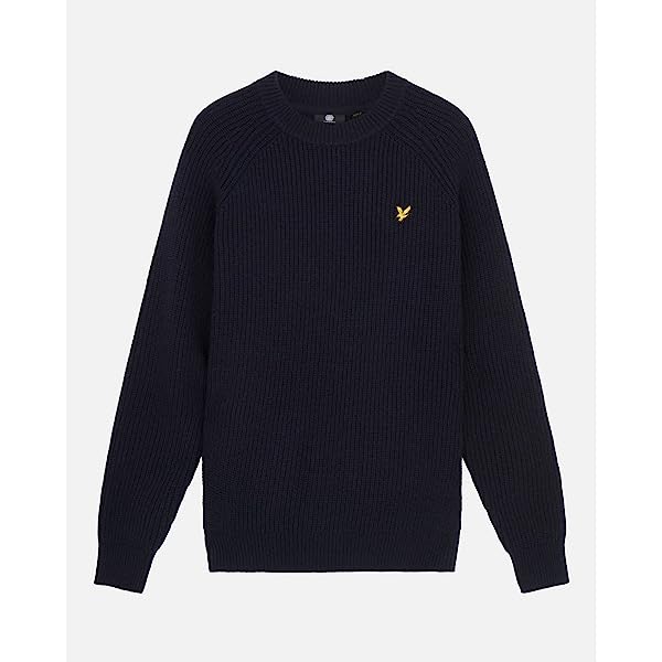 Lyle & Scott Uomo Maglione con Collo A Lupetto in Punto Shaker - immagine 5